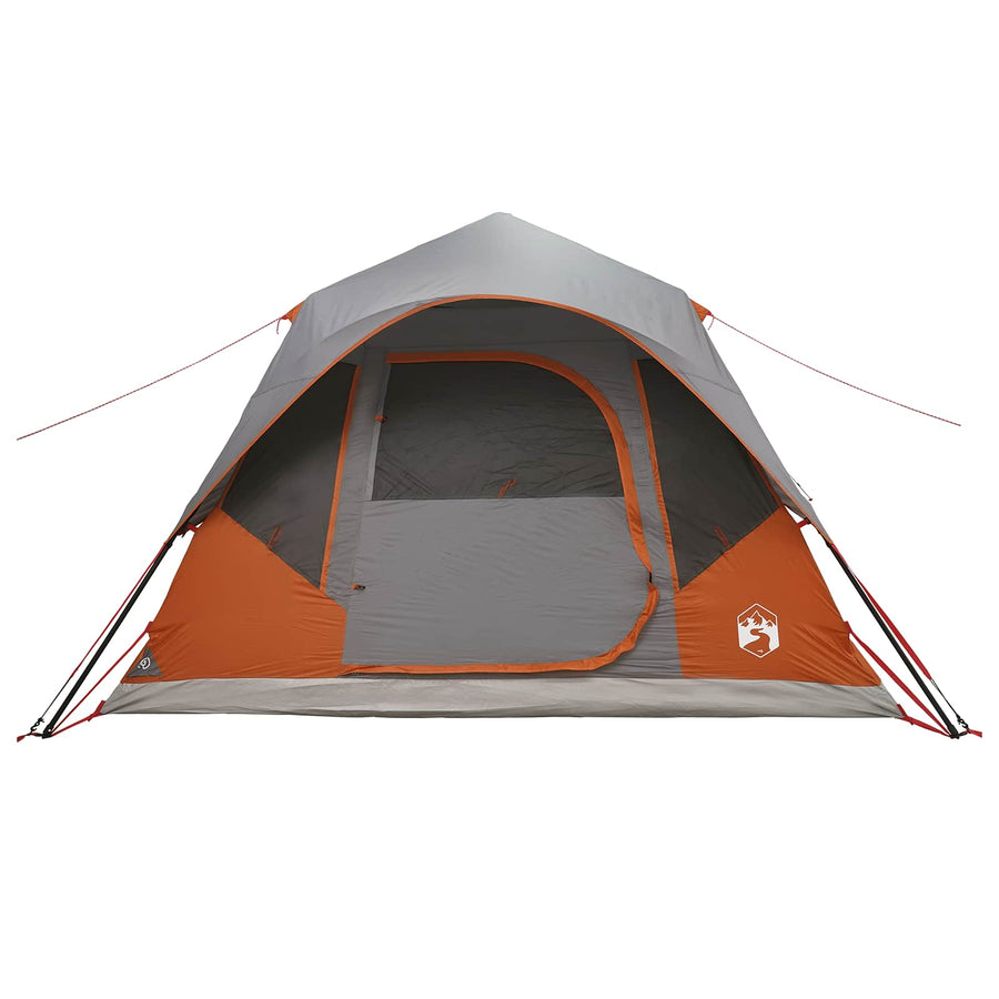 Directe Tent met dak Grijs en Oranje 305 x 275 x 190 cm