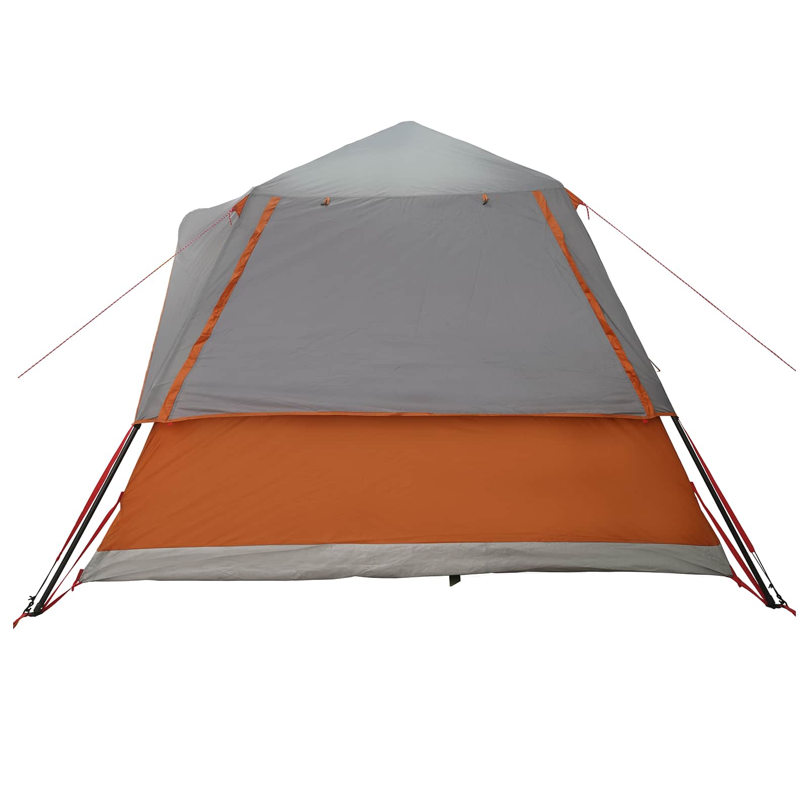 Directe Tent met dak Grijs en Oranje 305 x 275 x 190 cm