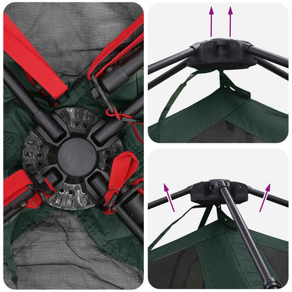 Directe Tent Legergroen 305 x 275 x 190 cm Polyester en staal