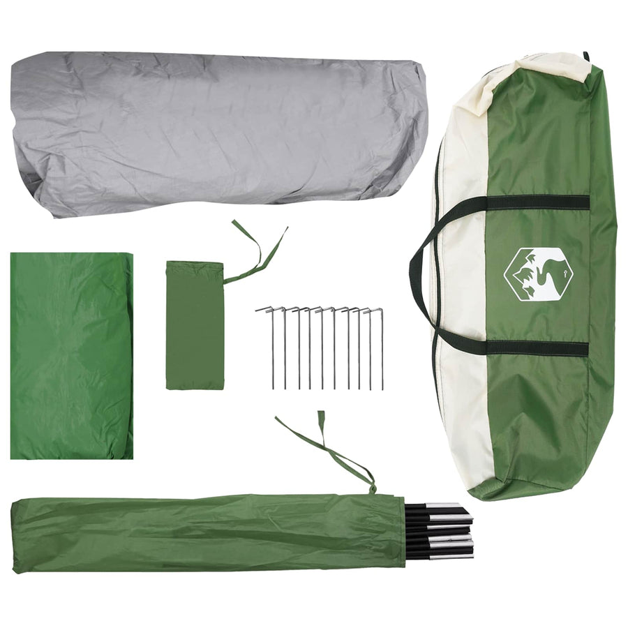 Directe Tent Groen 365 x 380 x 200 cm Polyester en staal
