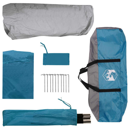 Directe Tent Blauw 365 x 380 x 200 cm Polyester en staal