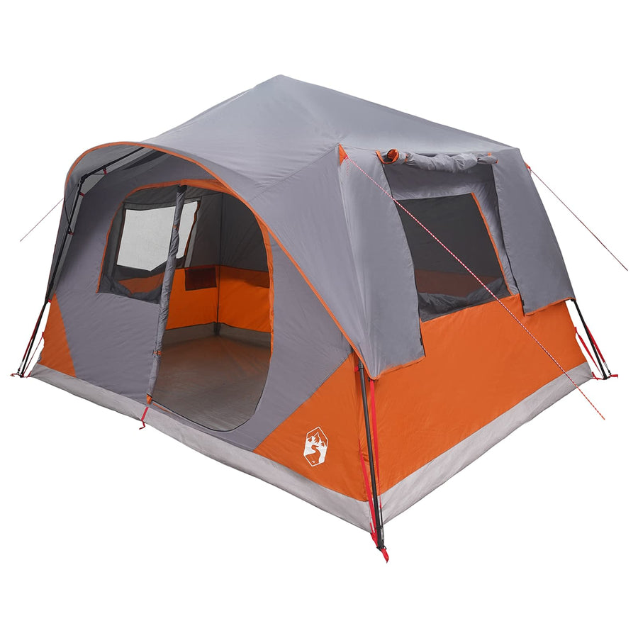 Directe Tent met dak Grijs en Oranje 365 x 380 x 200 cm