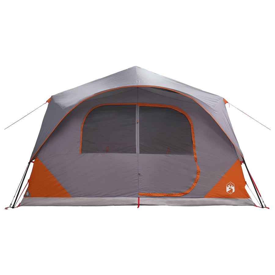 Directe Tent met dak Grijs en Oranje 365 x 380 x 200 cm