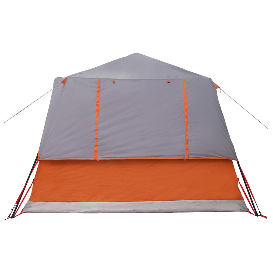 Directe Tent met dak Grijs en Oranje 365 x 380 x 200 cm