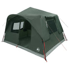 Tent 365x380x200 cm legergroen polyester staal