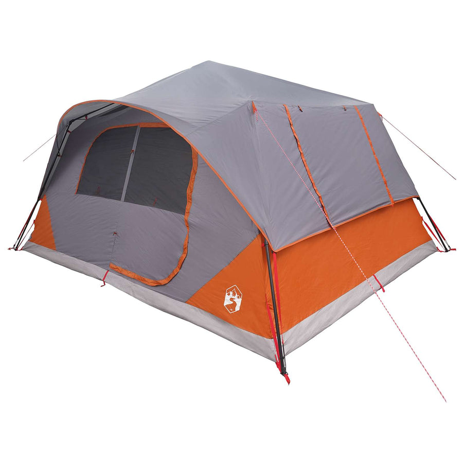 Directe Tent met dak Grijs en Oranje 365 x 280 x 200 cm