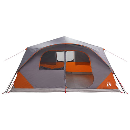 Directe Tent met dak Grijs en Oranje 365 x 280 x 200 cm