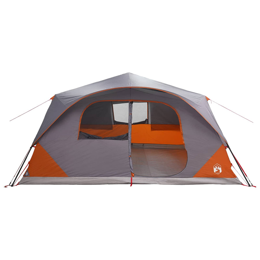 Directe Tent met dak Grijs en Oranje 365 x 280 x 200 cm