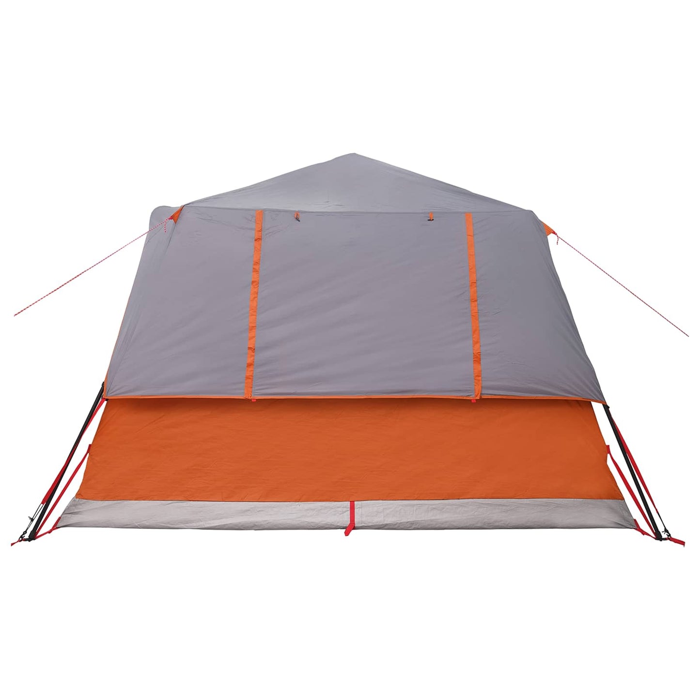 Directe Tent met dak Grijs en Oranje 365 x 280 x 200 cm