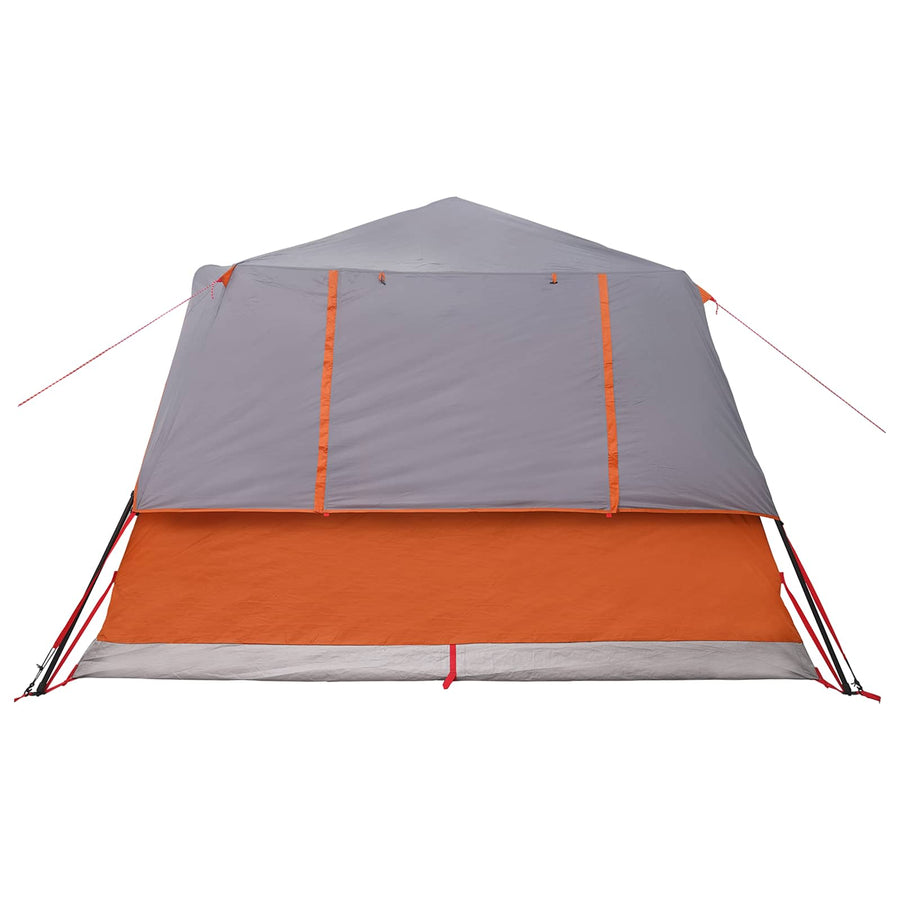 Directe Tent met dak Grijs en Oranje 365 x 280 x 200 cm