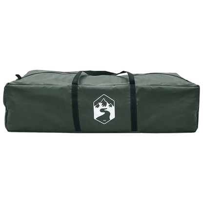 Gezinstent Legergroen 305 x 275 x 190 cm Polyester en staal