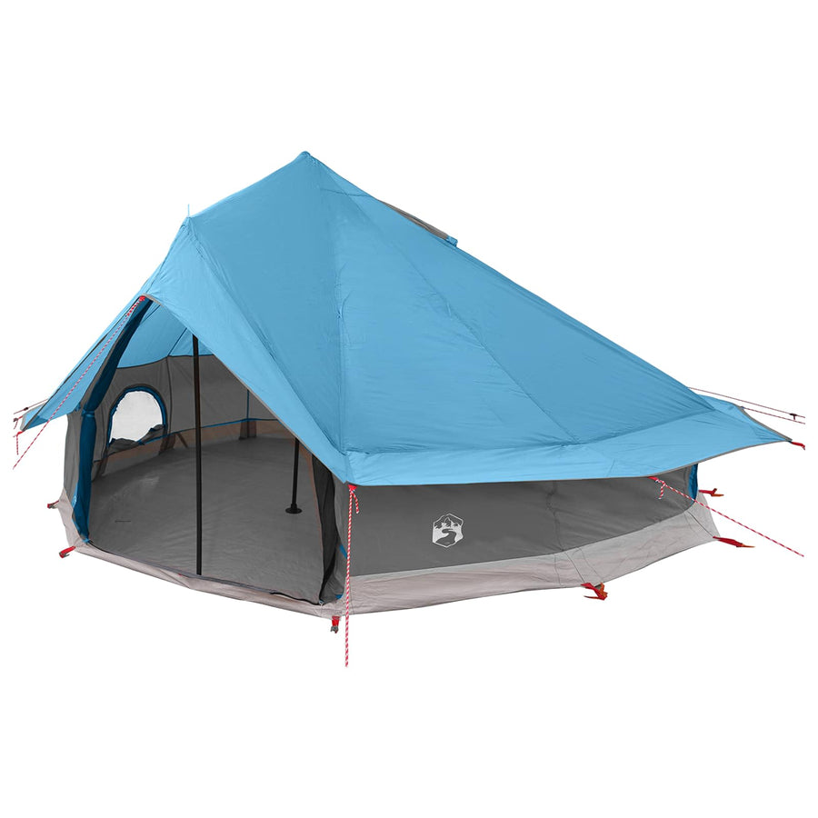 Tipi Tent met dak Blauw 700 x 700 x 395 cm Polyester en staal