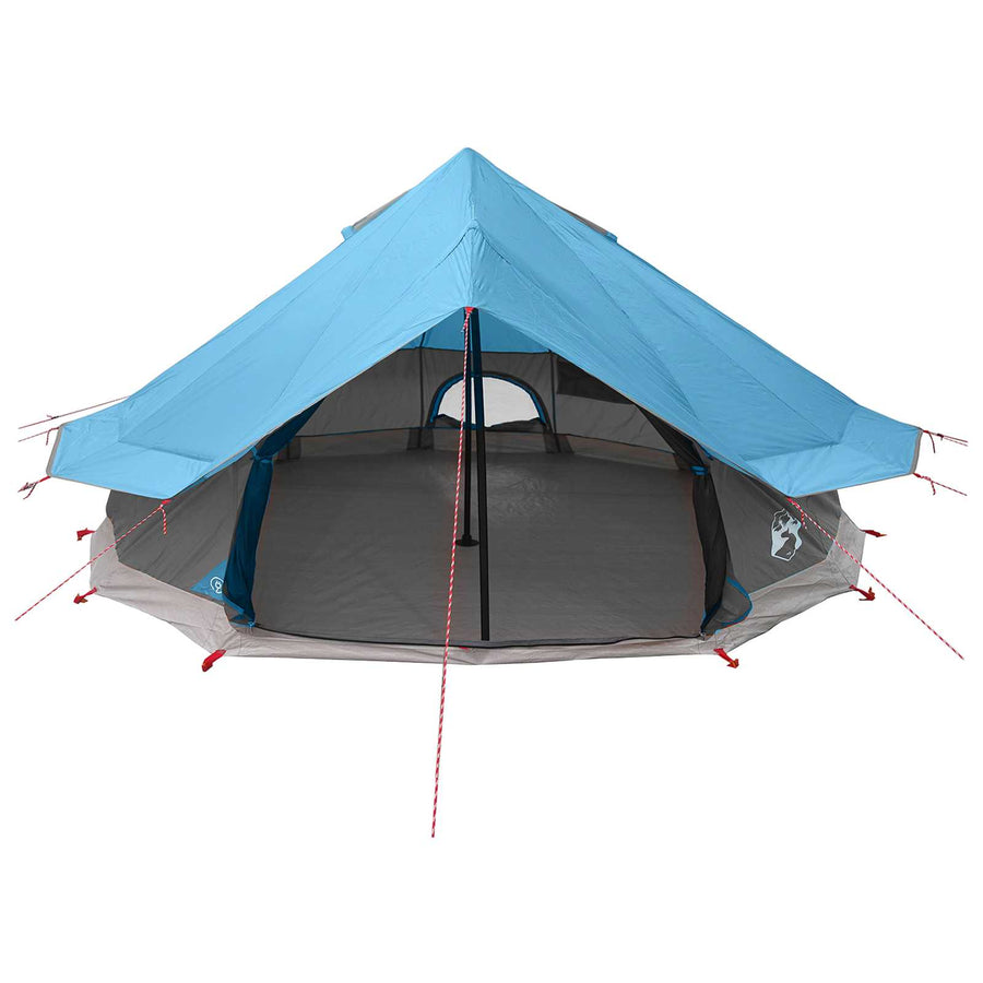 Tipi Tent met dak Blauw 700 x 700 x 395 cm Polyester en staal