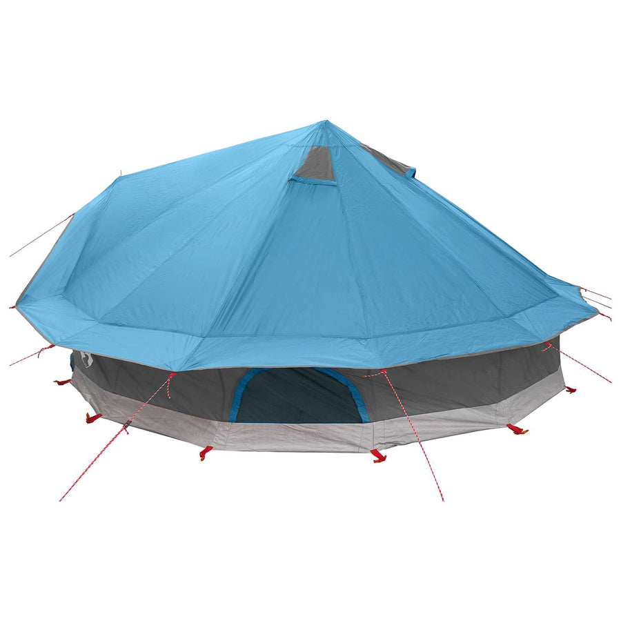 Tipi Tent met dak Blauw 700 x 700 x 395 cm Polyester en staal