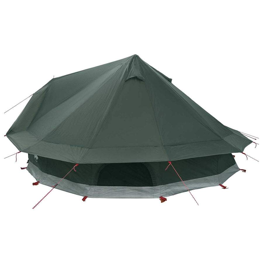 Tipi Tent Legergroen 700 x 700 x 395 cm Polyester en staal