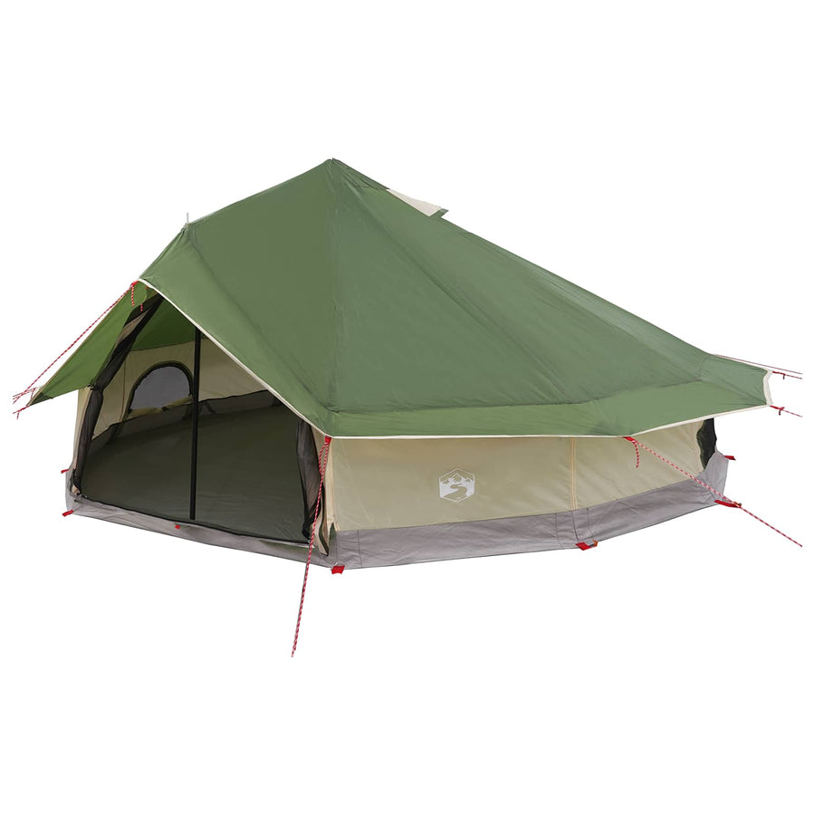 Tipi Tent met dak Groen 800 x 800 x 430 cm Polyester en staal