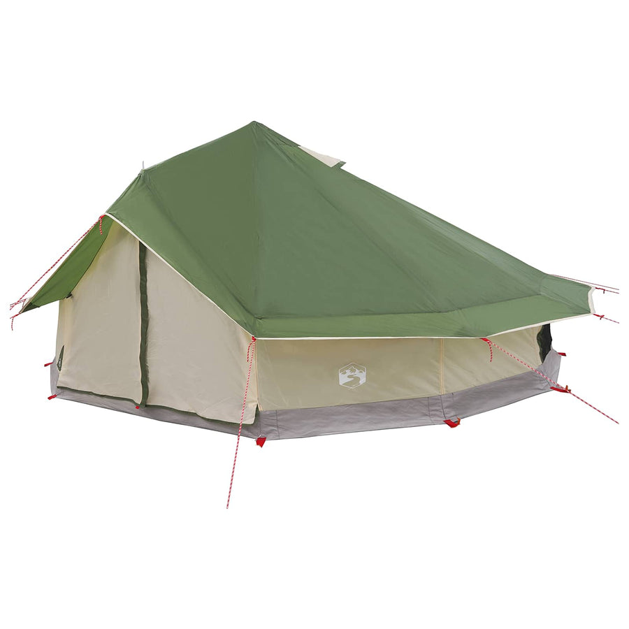 Tipi Tent met dak Groen 800 x 800 x 430 cm Polyester en staal