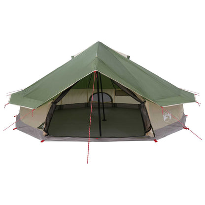 Tipi Tent met dak Groen 800 x 800 x 430 cm Polyester en staal