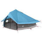 Tipi tent blauw 800x800x430 cm polyester staal
