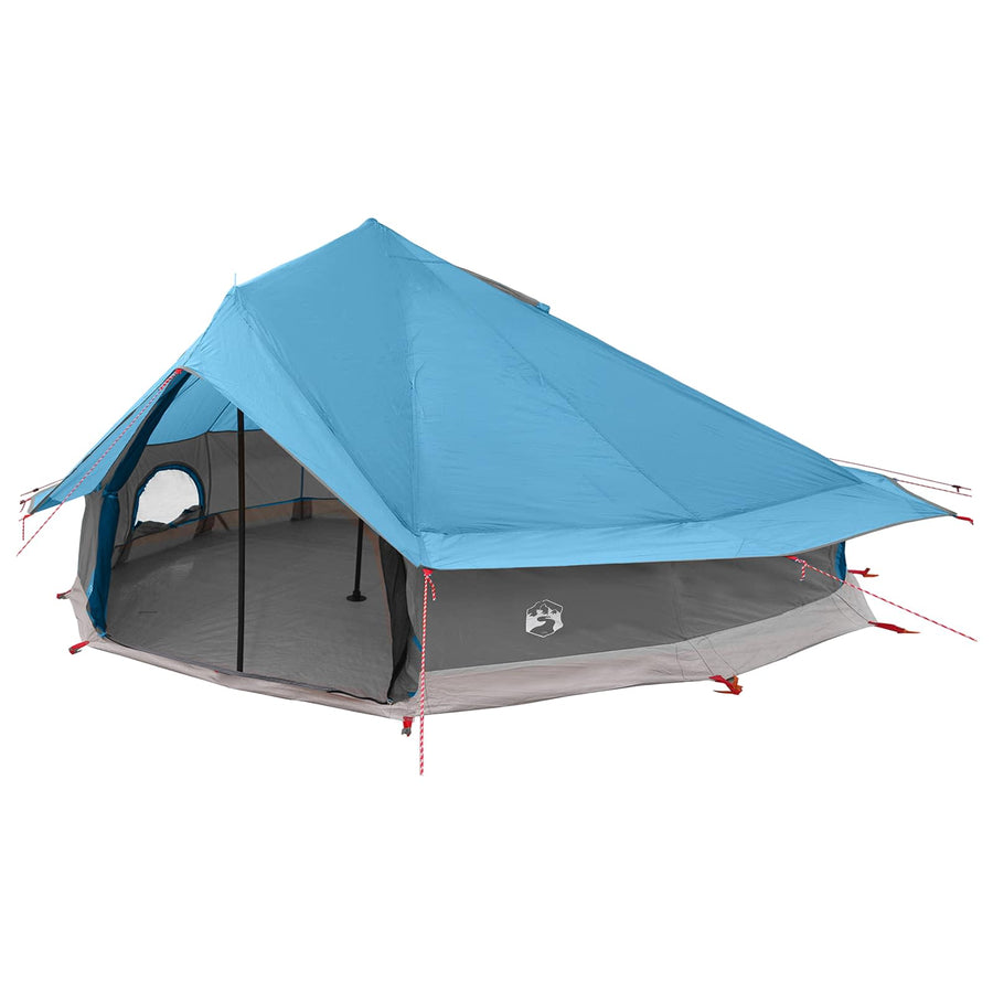 Tipi Tent met dak Blauw 800 x 800 x 430 cm Polyester en staal