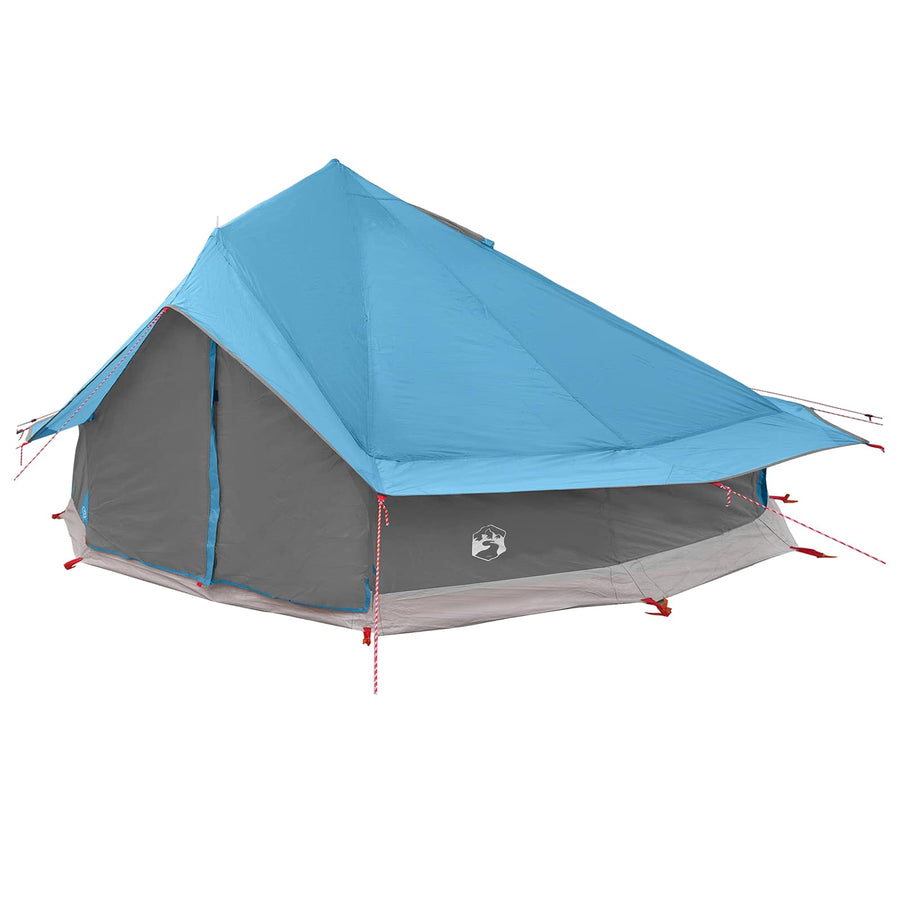 Tipi Tent met dak Blauw 800 x 800 x 430 cm Polyester en staal