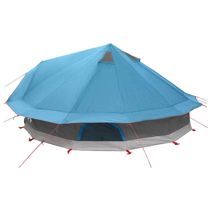 Tipi Tent met dak Blauw 800 x 800 x 430 cm Polyester en staal