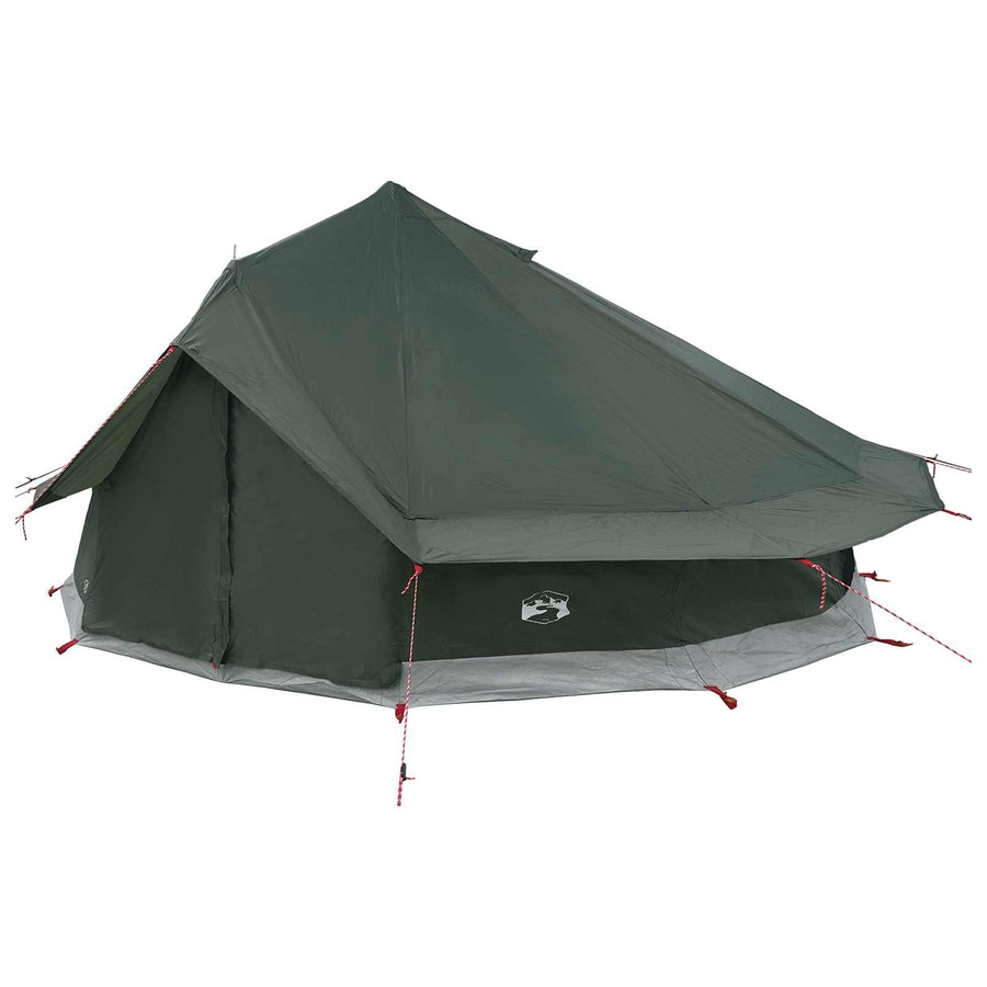 Tipi Tent Legergroen 800 x 800 x 430 cm Polyester en staal