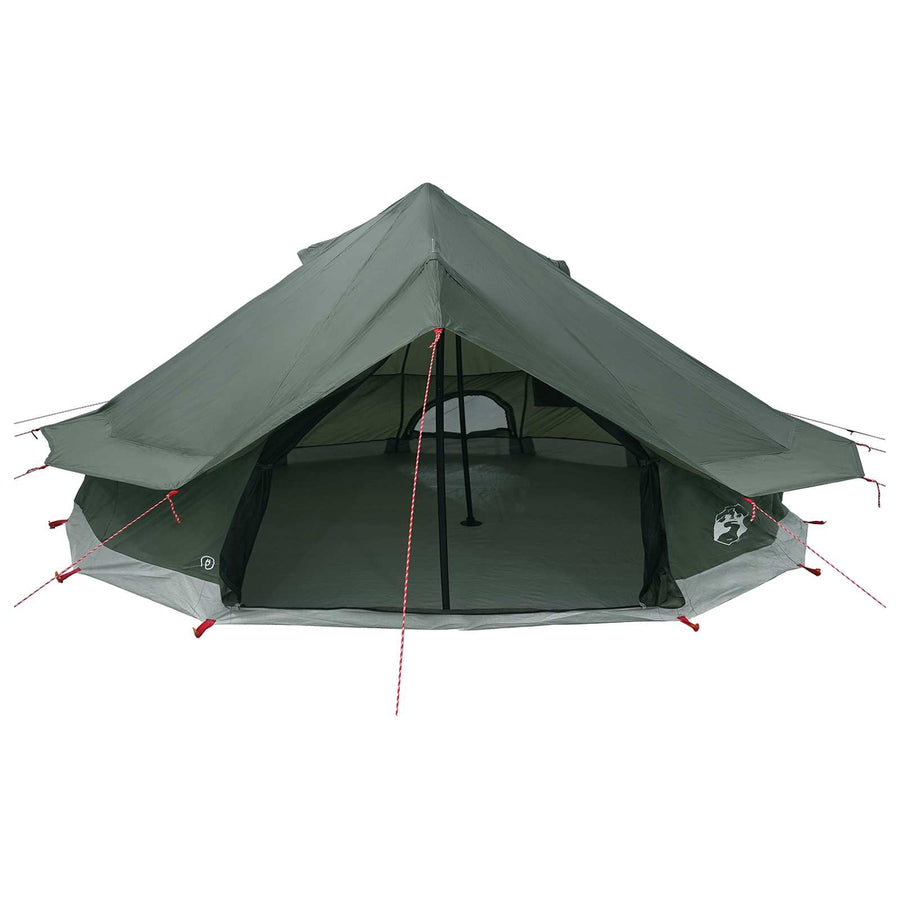 Tipi Tent Legergroen 800 x 800 x 430 cm Polyester en staal
