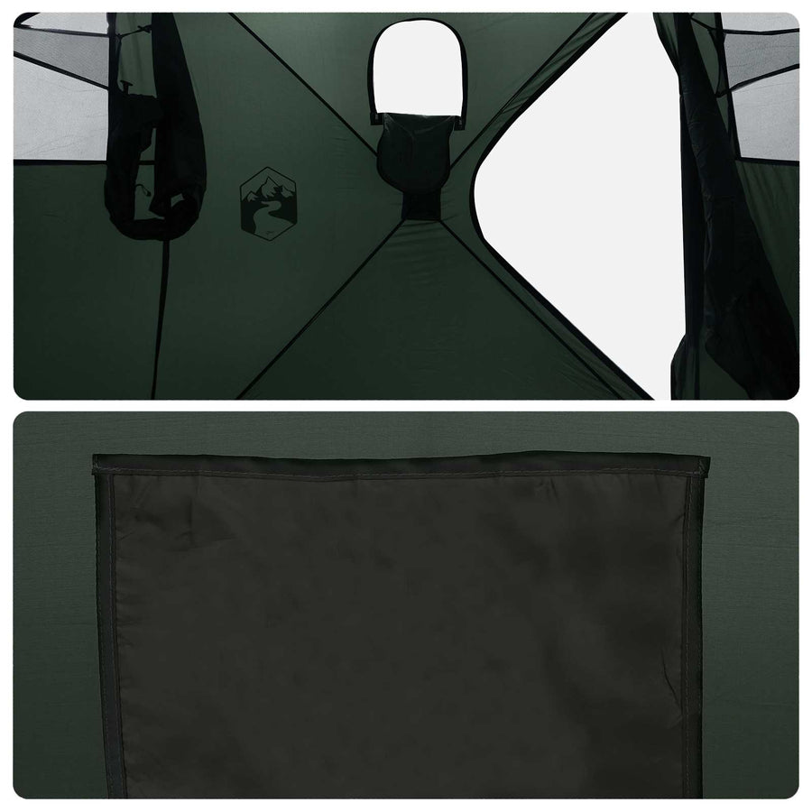 Jacht Tent Legergroen 143 x 143 x 165 cm Polyester en staal