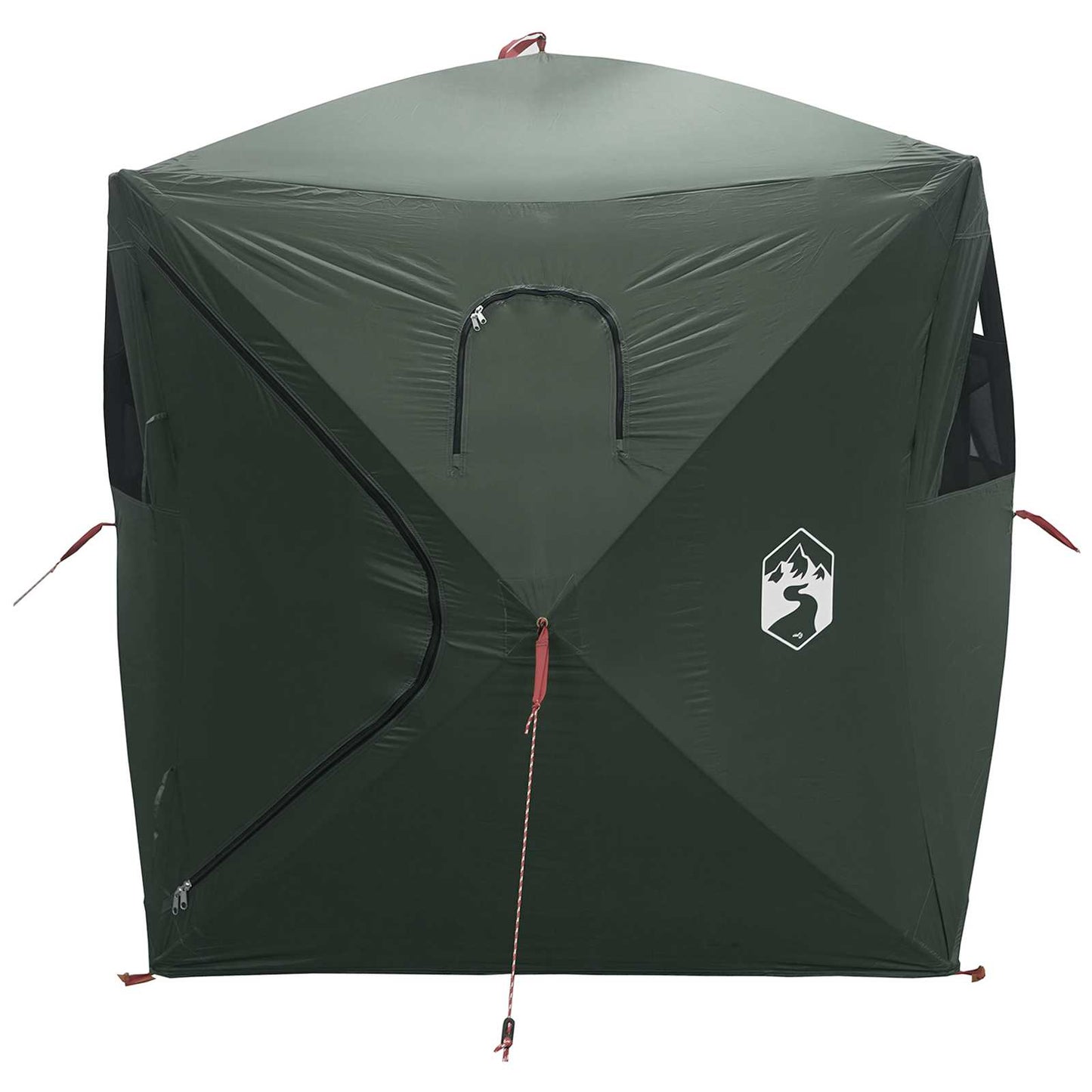 Jacht Tent Legergroen 143 x 143 x 165 cm Polyester en staal