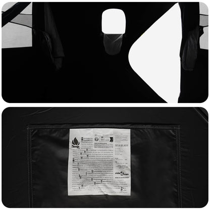 Jacht Tent Wit Blackout 143 x 143 x 165 cm Polyester en staal
