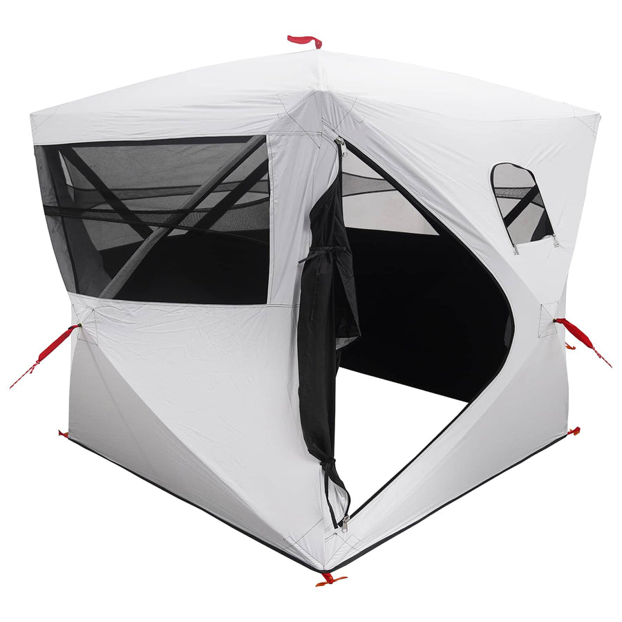 Jacht Tent Wit Blackout 143 x 143 x 165 cm Polyester en staal