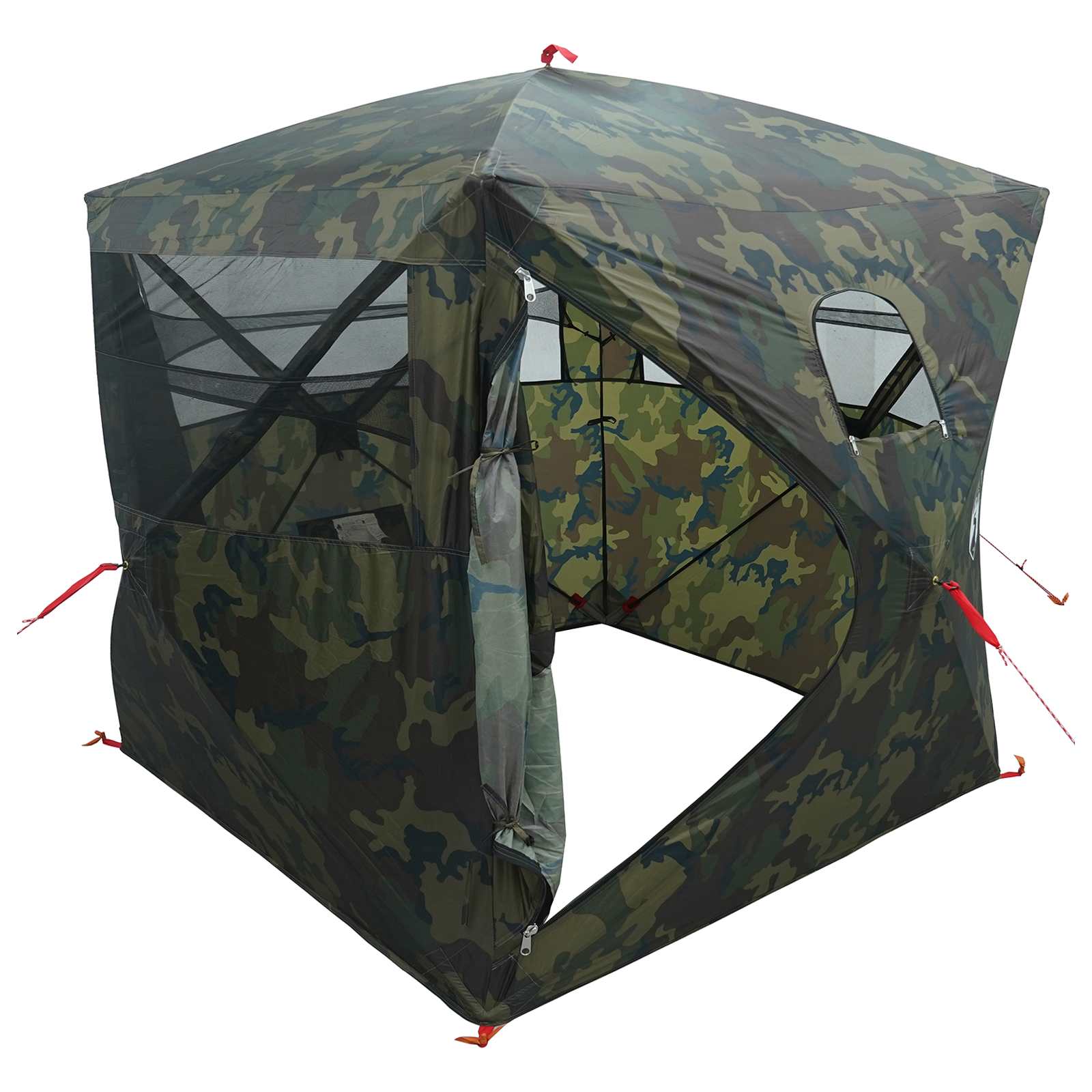 Jacht Tent Camouflage 143 x 143 x 165 cm Polyester en staal