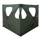 Tent legergroen 145x145x150 cm polyester staal