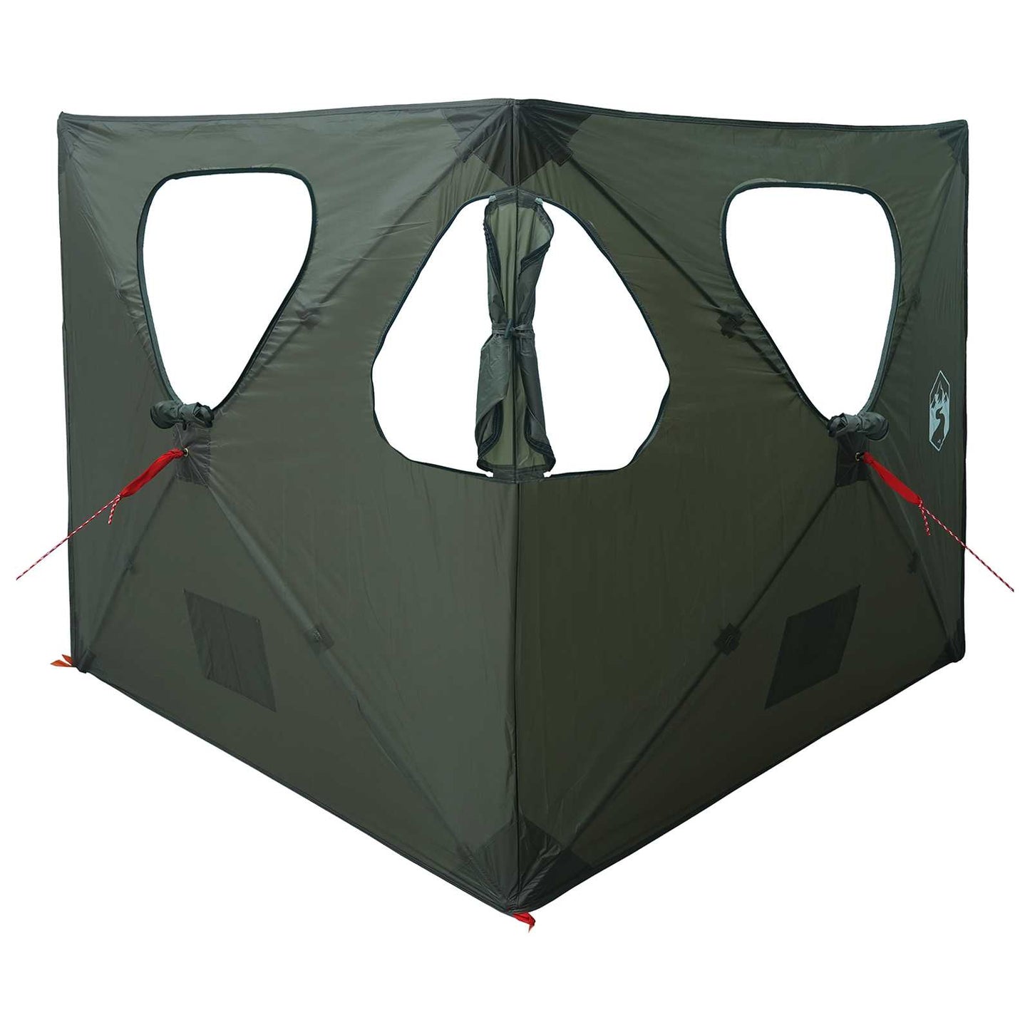 Jacht Tent Legergroen 145 x 145 x 150 cm Polyester en staal