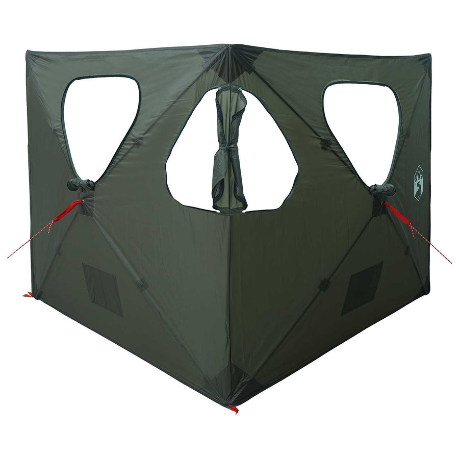 Jacht Tent Legergroen 145 x 145 x 150 cm Polyester en staal