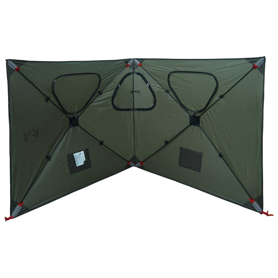 Jacht Tent Legergroen 145 x 145 x 150 cm Polyester en staal