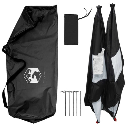 Jacht Tent Wit Blackout 145 x 145 x 150 cm Polyester en staal