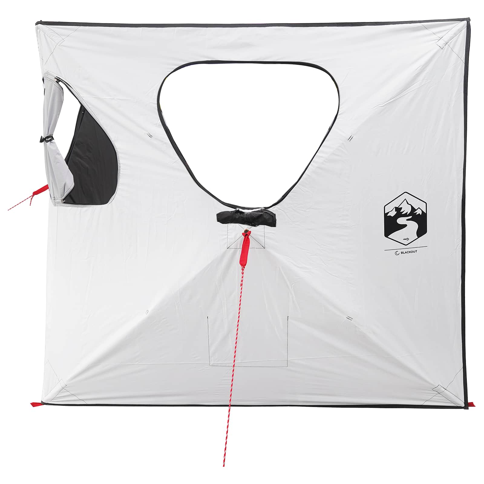 Jacht Tent Wit Blackout 145 x 145 x 150 cm Polyester en staal