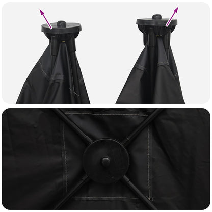 Jacht Tent Wit Blackout 145 x 145 x 150 cm Polyester en staal
