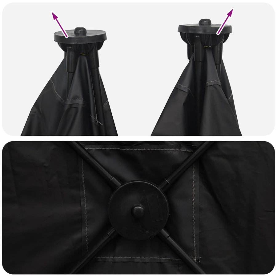 Jacht Tent Wit Blackout 145 x 145 x 150 cm Polyester en staal