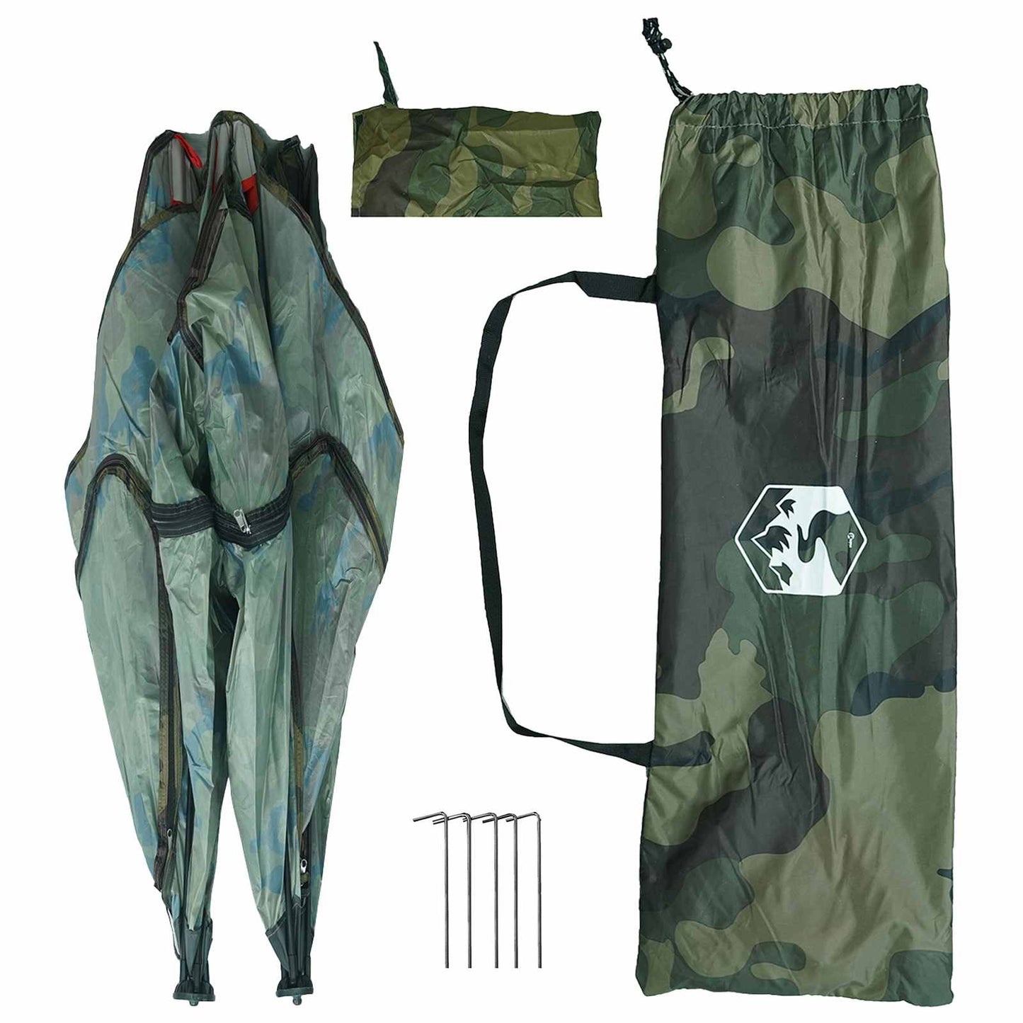 Jacht Tent Camouflage 145 x 145 x 150 cm Polyester en staal