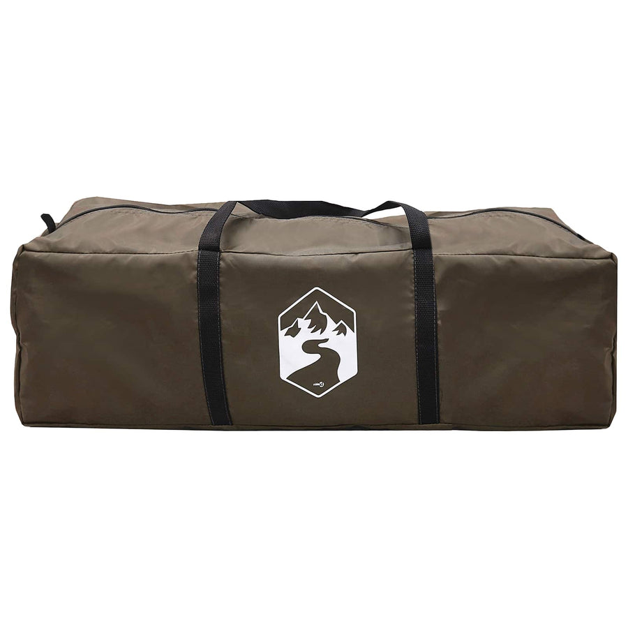 Gezinstent Bruin Grijs 420 x 305 x 200 cm Polyester en staal
