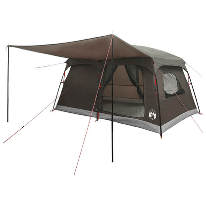 Gezinstent Bruin Grijs 420 x 305 x 200 cm Polyester en staal