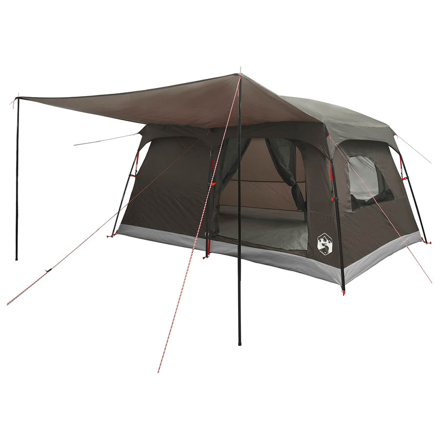 Gezinstent Bruin Grijs 420 x 305 x 200 cm Polyester en staal