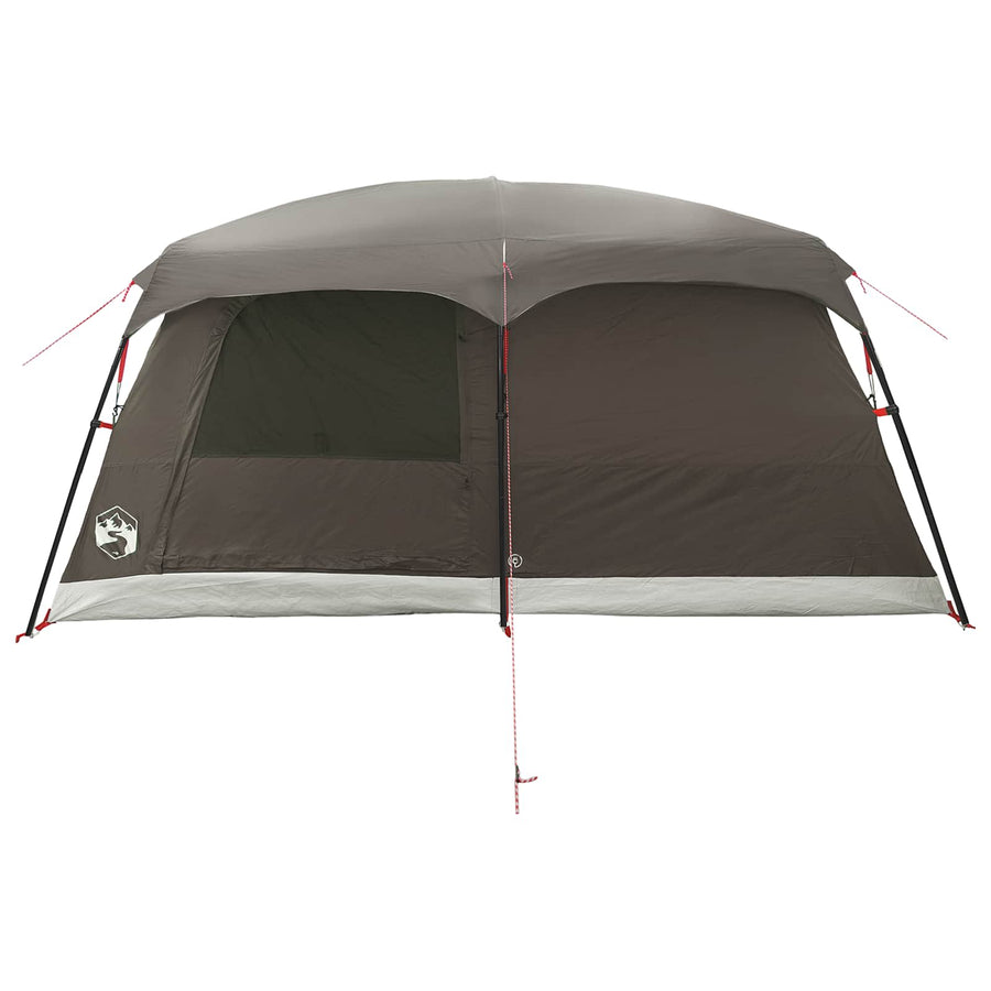 Gezinstent Bruin Grijs 420 x 305 x 200 cm Polyester en staal
