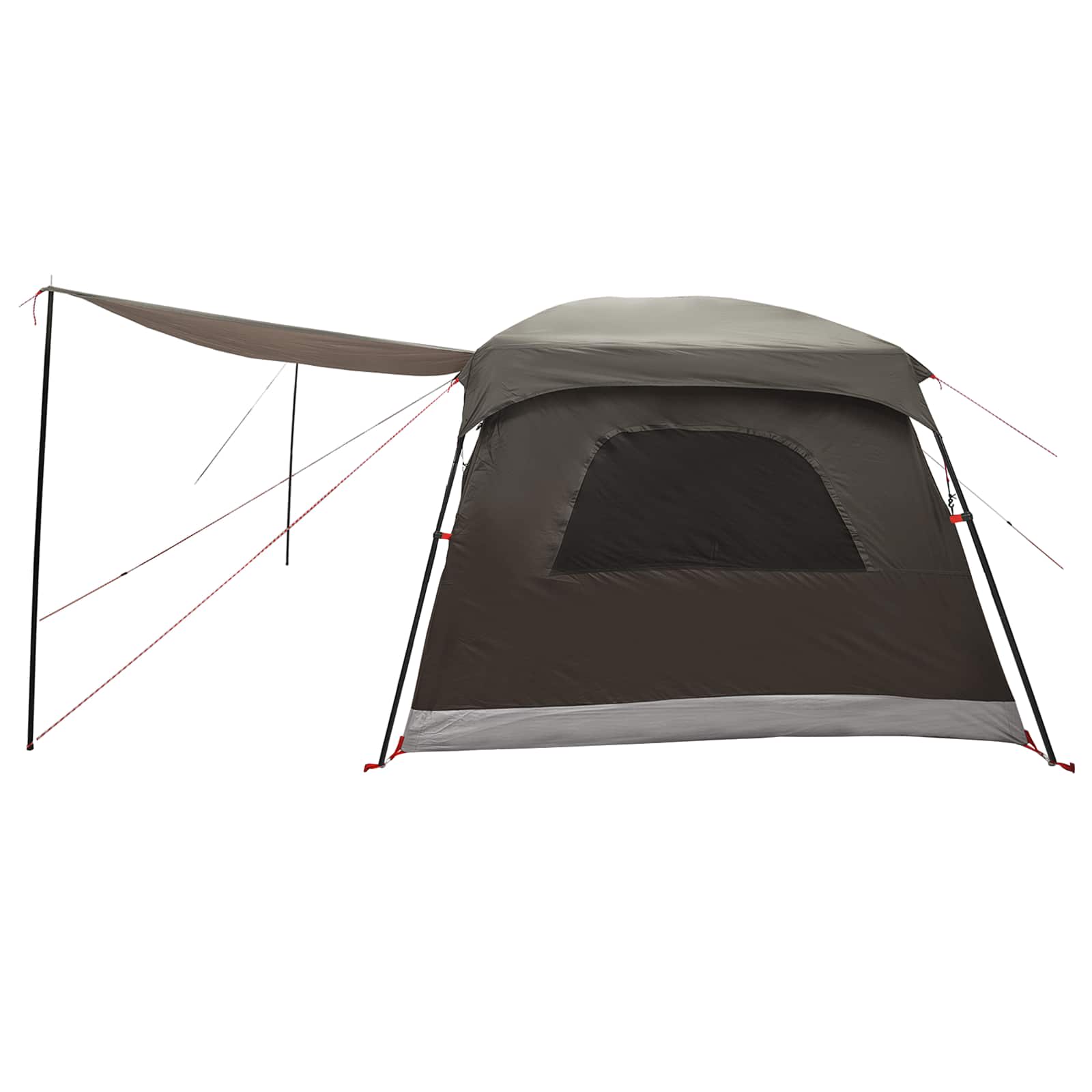 Gezinstent Bruin Grijs 420 x 305 x 200 cm Polyester en staal
