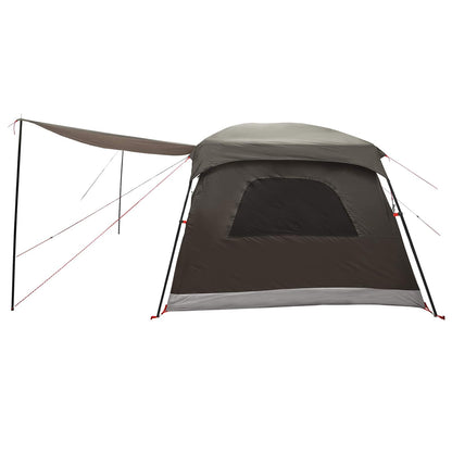Gezinstent Bruin Grijs 420 x 305 x 200 cm Polyester en staal