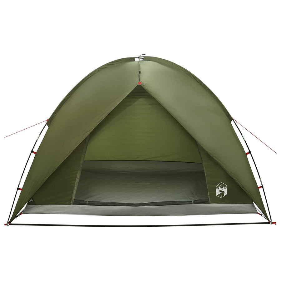 Camping Tent met Regenhoes Waterdicht Koepel Olijfgroen