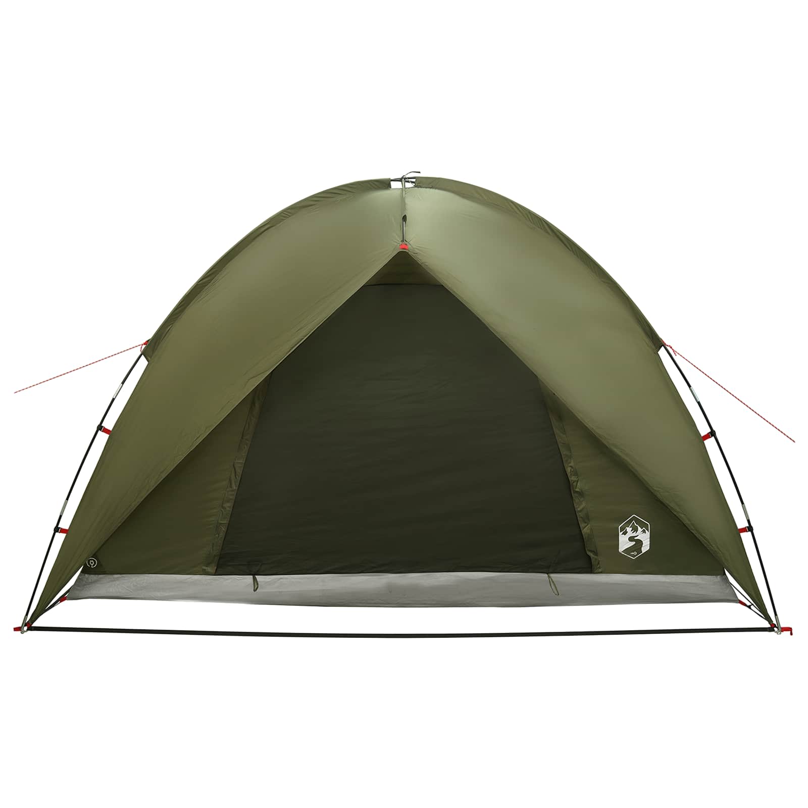 Camping Tent met Regenhoes Waterdicht Koepel Olijfgroen